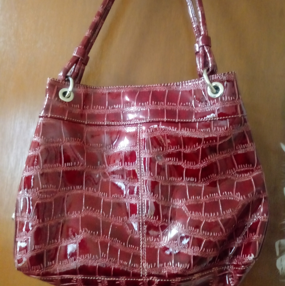 💥CLOSING Nov.1 SALE 💥 Faux Leather Croc Handbag-NWOT